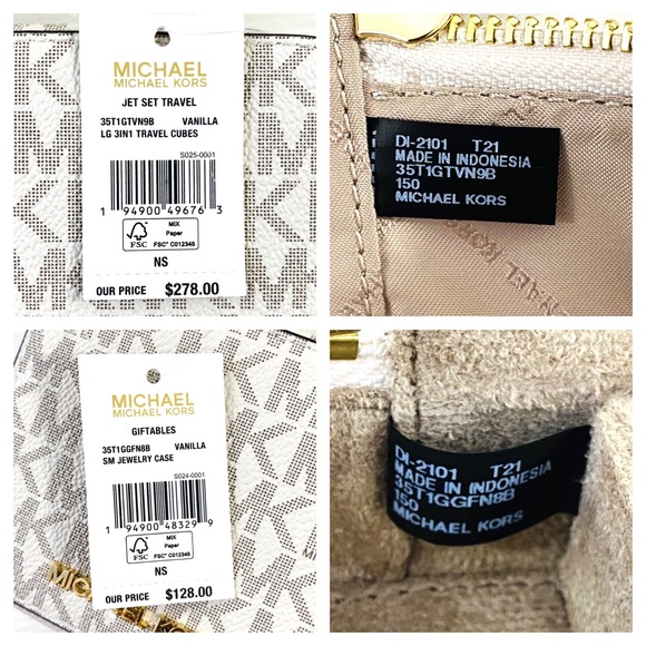 Michael Kors Travel Cubes & Jewelry Case Set - Picture 15 of 15